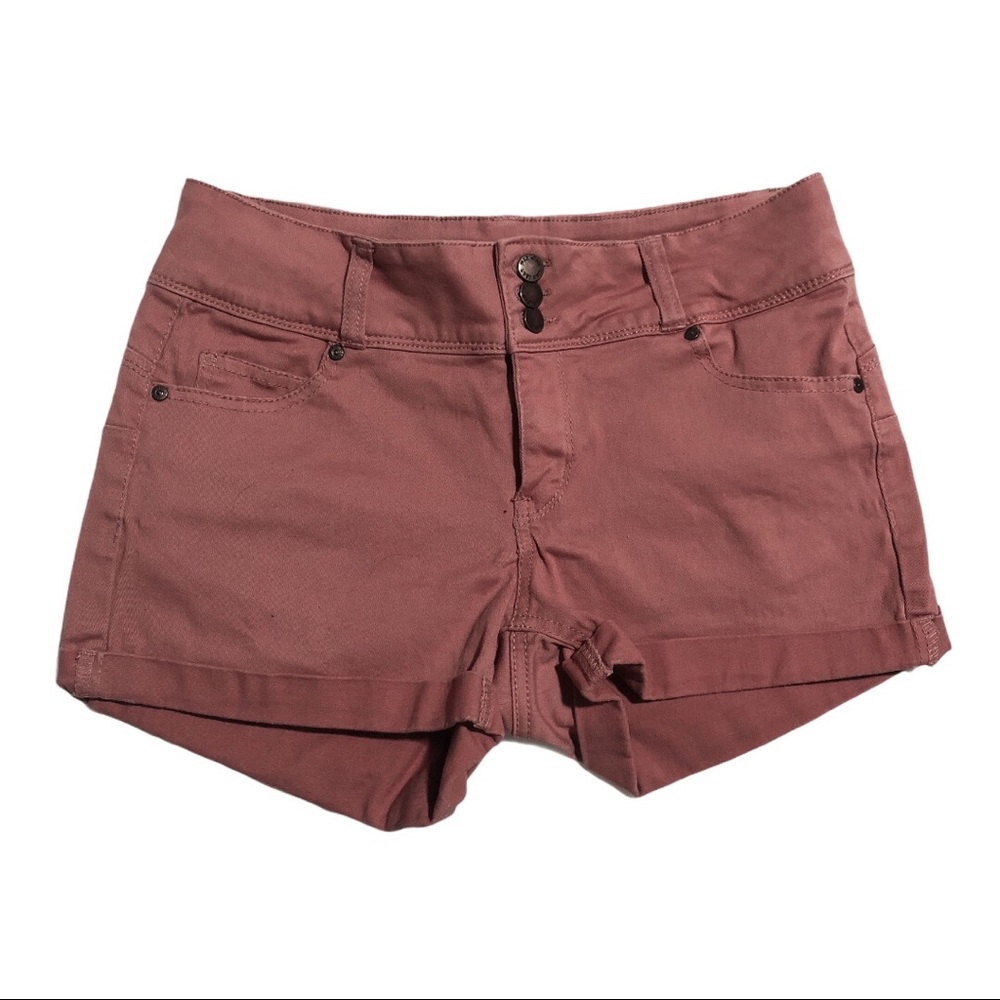 Wax Jean Colored Denim Shorts